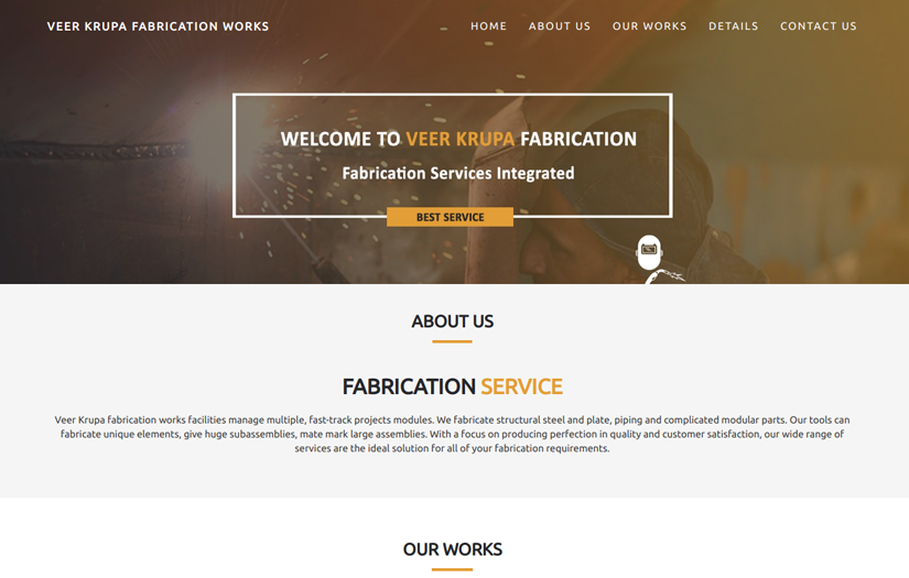 Veer Krupa Fabrication Works screenshot 1